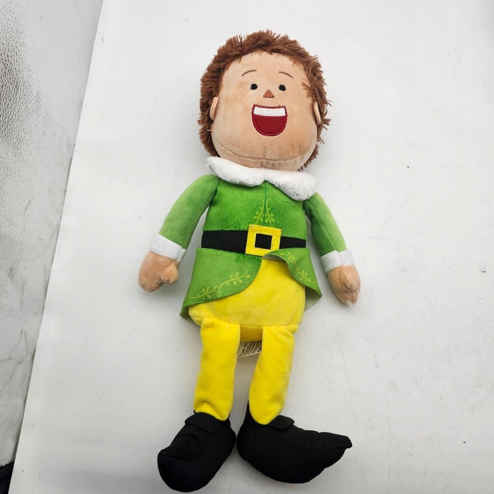 Kohl's Cares Elf Buddy Plush Doll Stuffed Toy Medium Green Christmas Washable